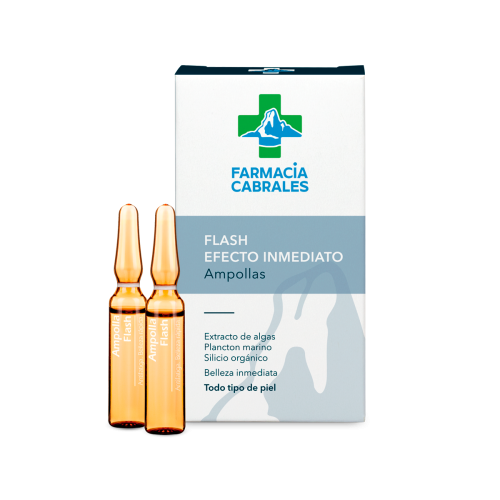 Ampollas Flash Efecto Inmediato de Farmacia Cabrales