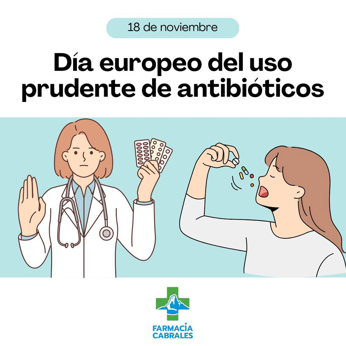 Día Europeo del Uso Prudente de Antibióticos